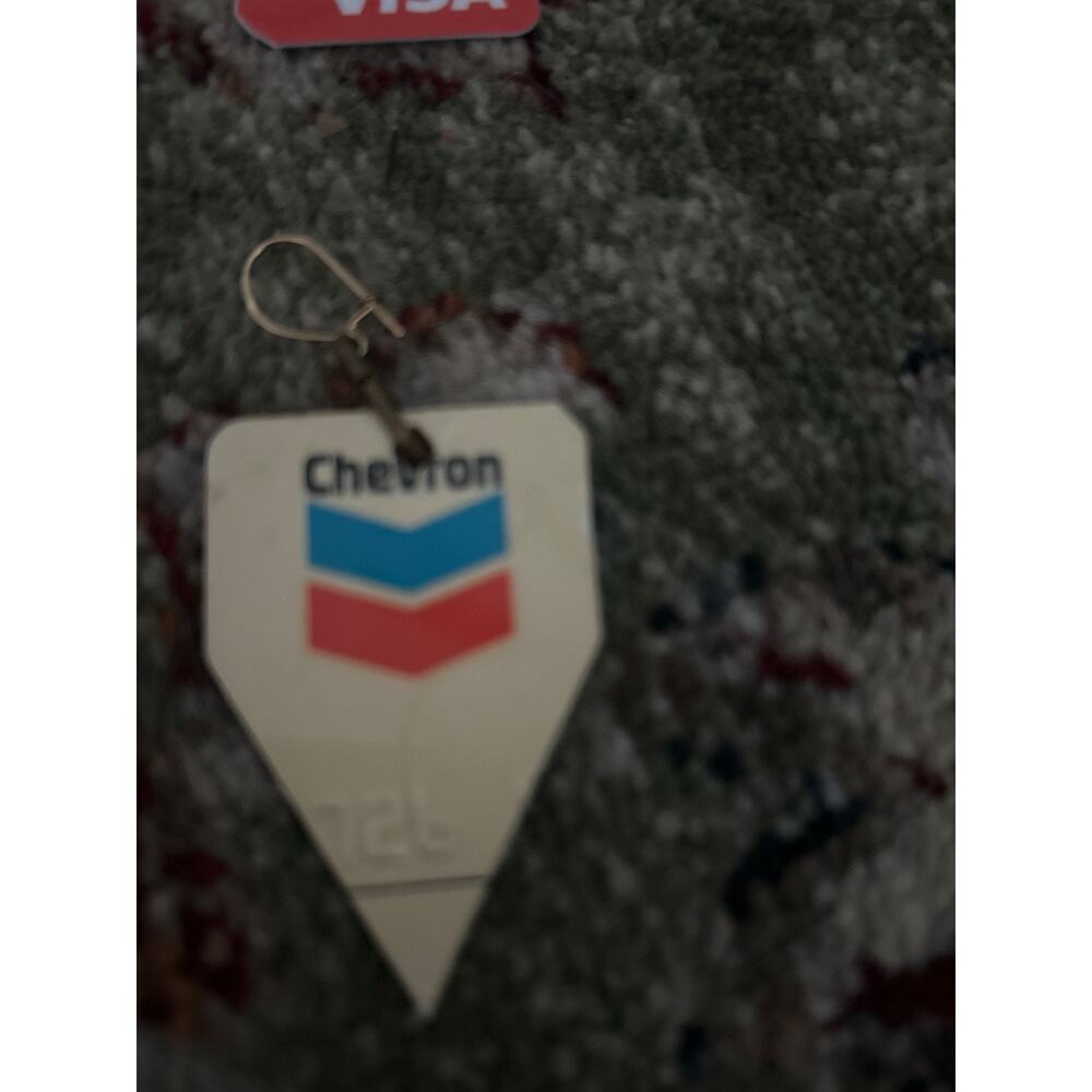 Credit Card Novelty Earrings. Visa And Chevron View 2